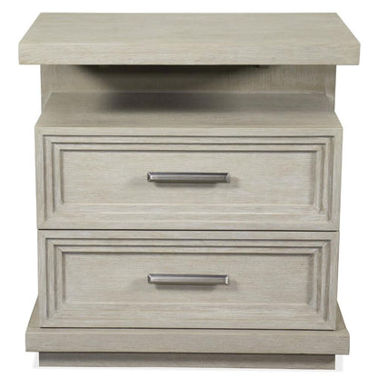 Riverside Furniture - Cascade Two Drawer Nightstand - 73499 veiw 2