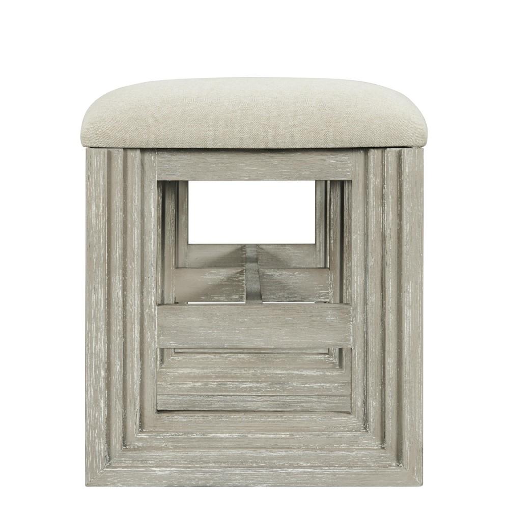 Riverside Furniture - Cascade Upholstered Dining Bench - 73444 veiw 2