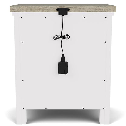 Riverside Furniture - Cora - 2-Drawer Nightstand - Cloud/Fog - 37299 view 5
