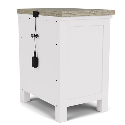 Riverside Furniture - Cora - 2-Drawer Nightstand - Cloud/Fog - 37299 view 6