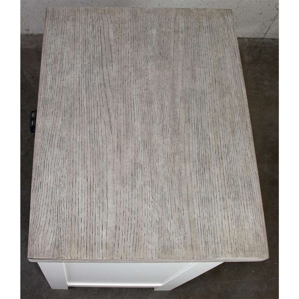 Riverside Furniture - Cora - 2-Drawer Nightstand - Cloud/Fog - 37299 view 9