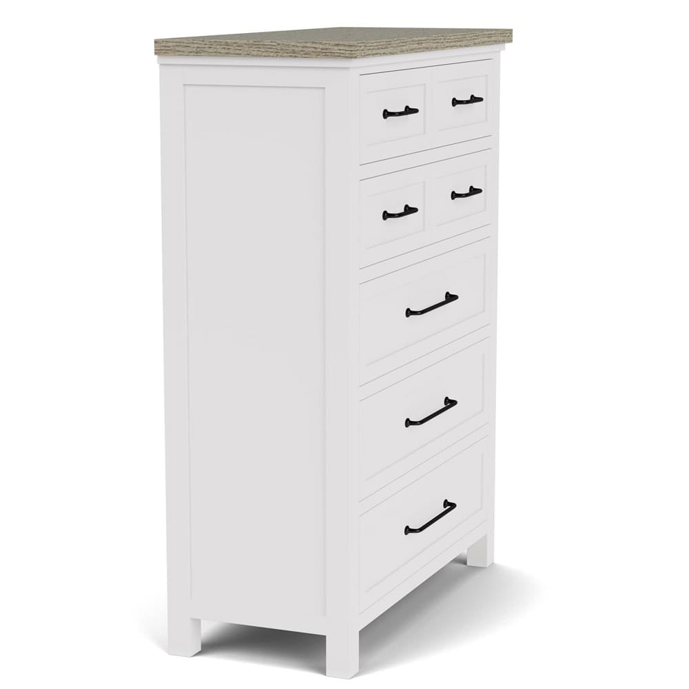 Riverside Furniture - Cora - 5-Drawer Chest - Cloud/Fog - 37295 view 3