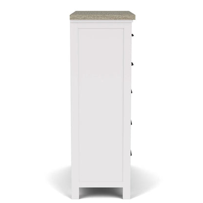 Riverside Furniture - Cora - 5-Drawer Chest - Cloud/Fog - 37295 view 4
