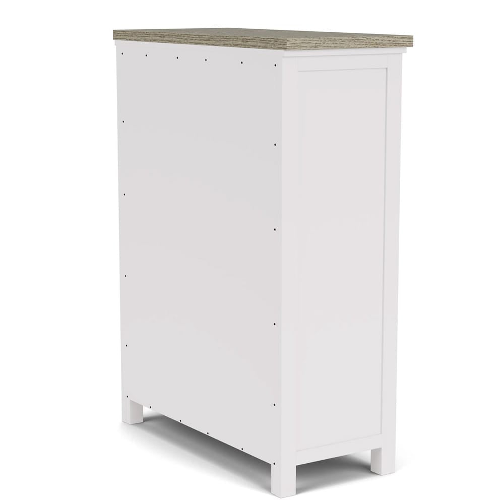 Riverside Furniture - Cora - 5-Drawer Chest - Cloud/Fog - 37295 view 5
