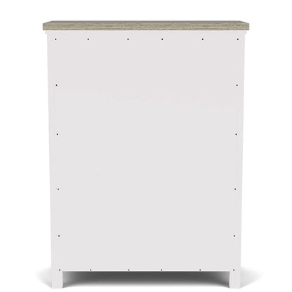 Riverside Furniture - Cora - 5-Drawer Chest - Cloud/Fog - 37295 view 6