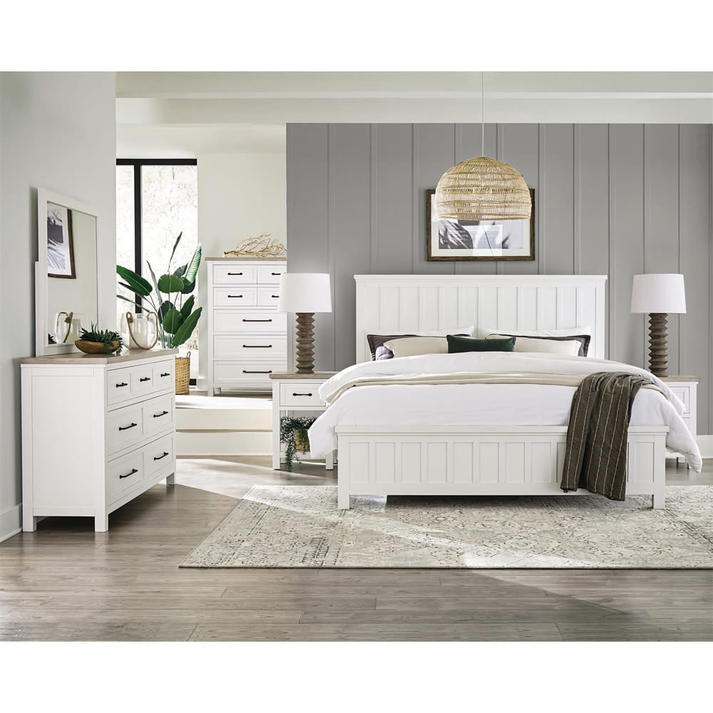 Riverside Furniture - Cora - 5-Drawer Chest - Cloud/Fog - 37295 view 12