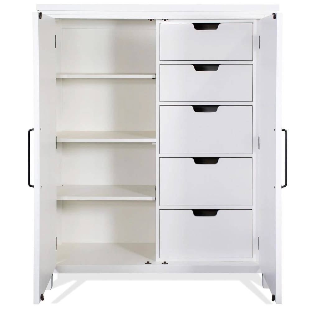 Riverside Furniture - Cora - Armoire - Cloud - 37294 view 5
