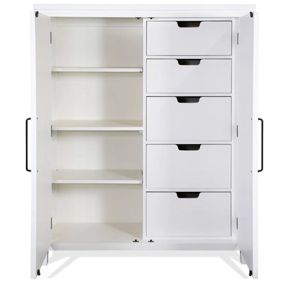 Riverside Furniture - Cora - Armoire - Cloud - 37294 view 5