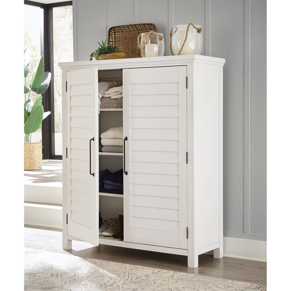 Riverside Furniture - Cora - Armoire - Cloud - 37294 view 12