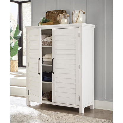 Riverside Furniture - Cora - Armoire - Cloud - 37294 view 12