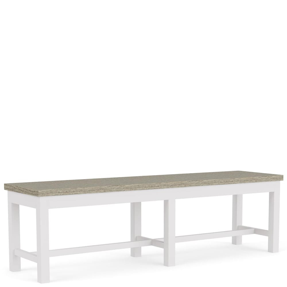 Riverside Furniture - Cora - Dining Bench 1in - Cloud - 37259 view 1