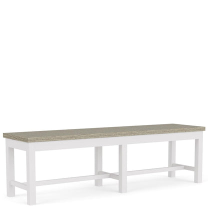 Riverside Furniture - Cora - Dining Bench 1in - Cloud - 37259 view 1