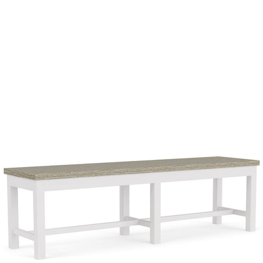 Riverside Furniture - Cora - Dining Bench 1in - Cloud - 37259 view 1