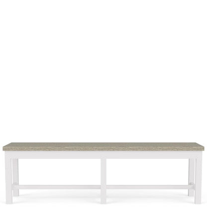 Riverside Furniture - Cora - Dining Bench 1in - Cloud - 37259 view 3