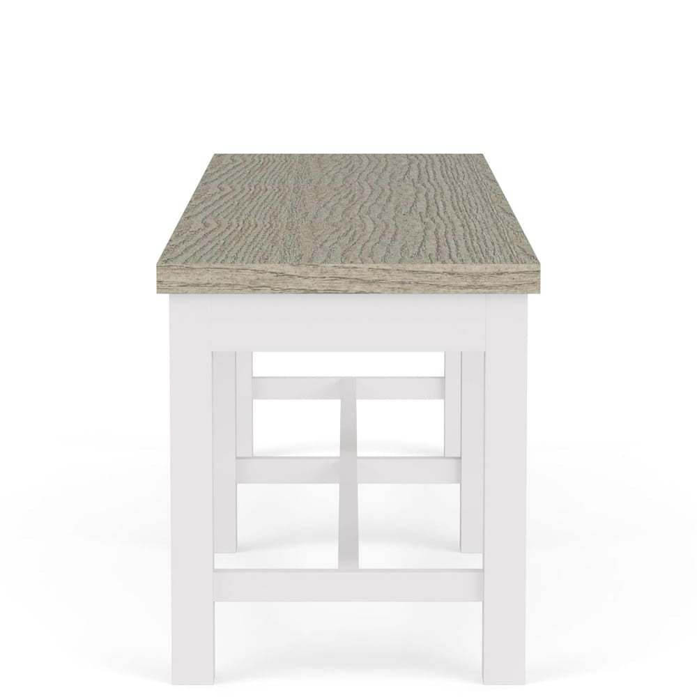 Riverside Furniture - Cora - Dining Bench 1in - Cloud - 37259 view 4
