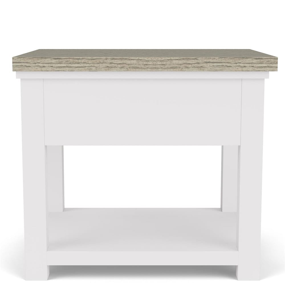 Riverside Furniture - Cora - End Table - Cloud/Fog - 37209 view 5