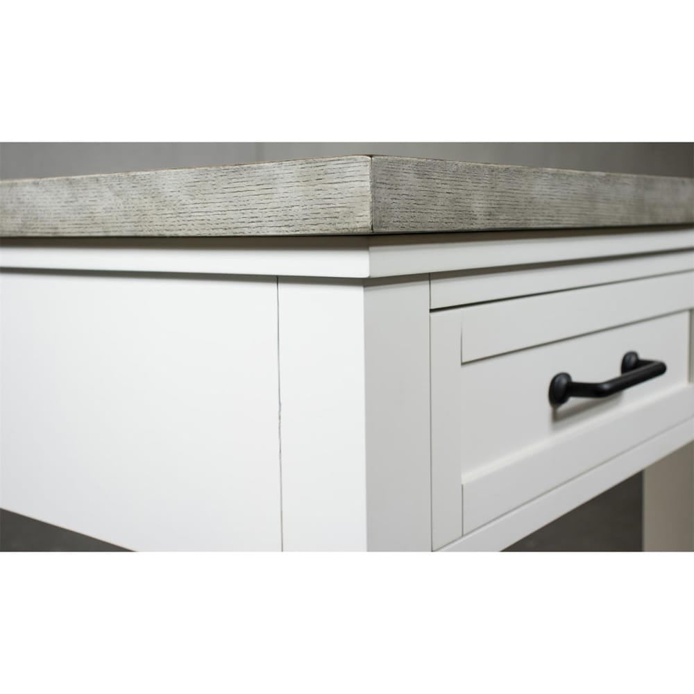 Riverside Furniture - Cora - End Table - Cloud/Fog - 37209 view 9