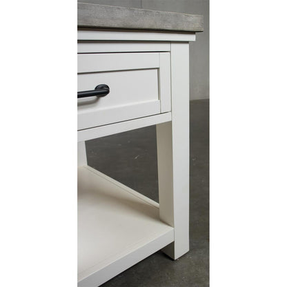 Riverside Furniture - Cora - End Table - Cloud/Fog - 37209 view 10