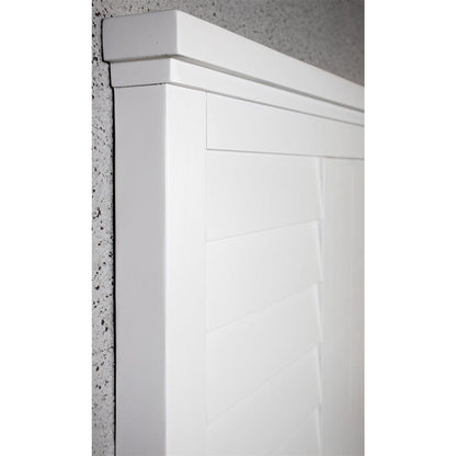 Riverside Furniture - Cora - King Louver Bed - Cloud view 3