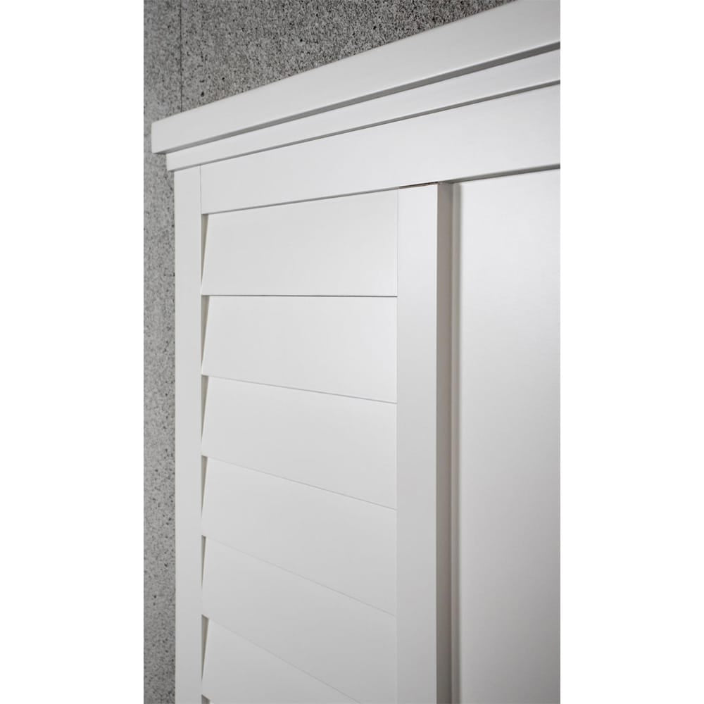 Riverside Furniture - Cora - King Louver Bed - Cloud view 8