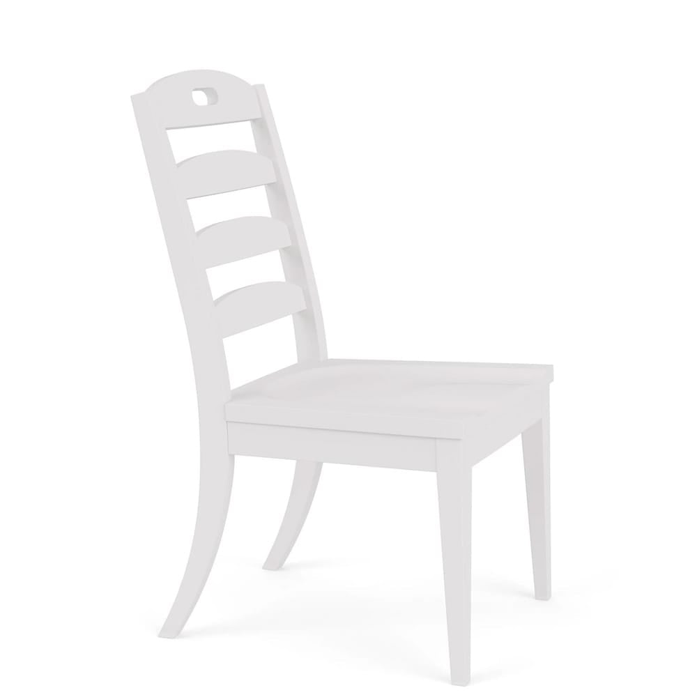 Riverside Furniture - Cora - Ladderback Side Chair (Set of 2) - Cloud - 37258 view 3