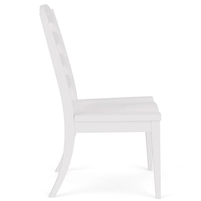 Riverside Furniture - Cora - Ladderback Side Chair (Set of 2) - Cloud - 37258 view 4