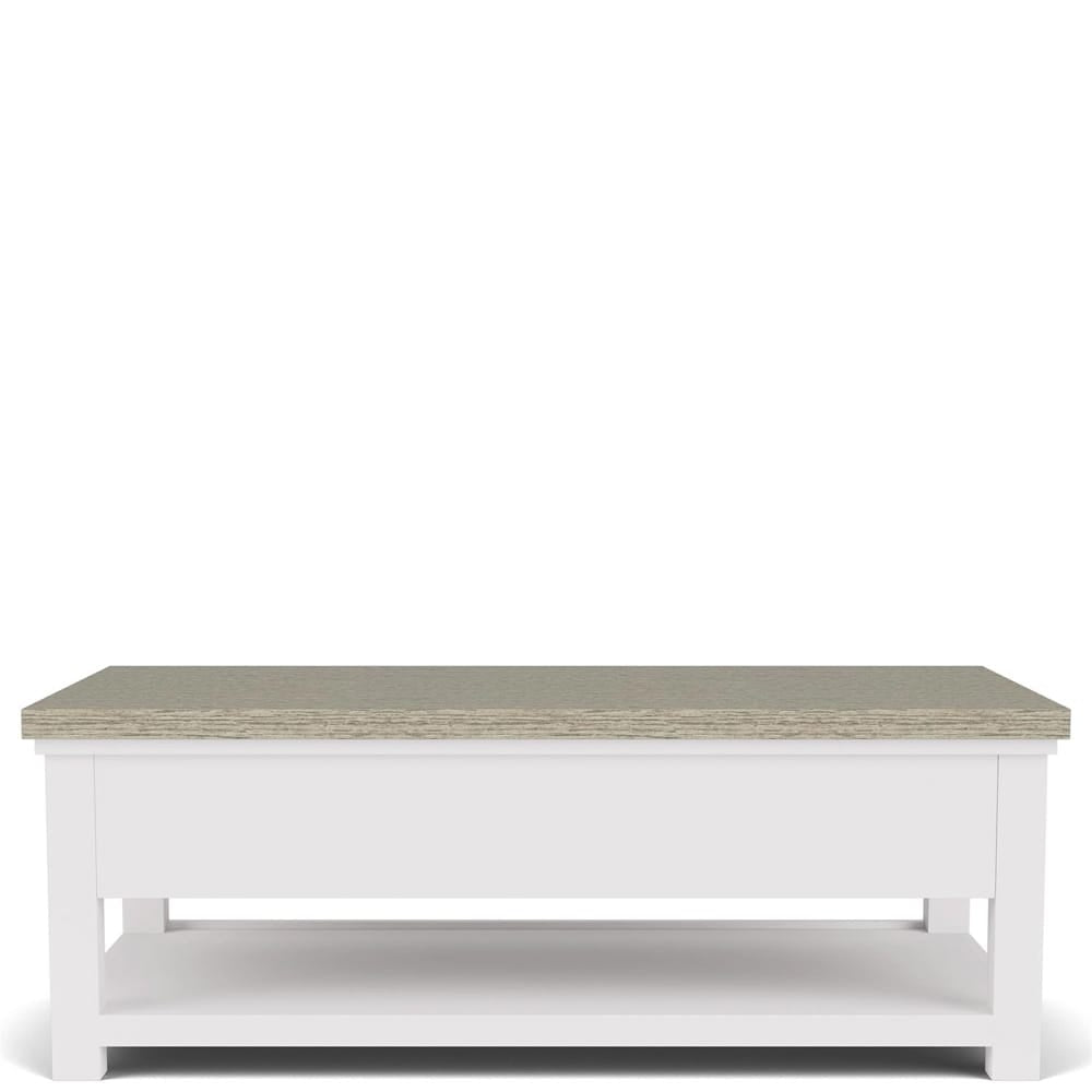 Riverside Furniture - Cora - Large Cocktail Table - Cloud/Fog - 37202 view 6