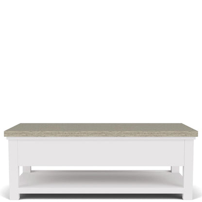 Riverside Furniture - Cora - Large Cocktail Table - Cloud/Fog - 37202 view 6