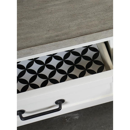 Riverside Furniture - Cora - Large Cocktail Table - Cloud/Fog - 37202 view 11