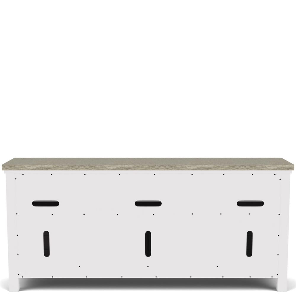 Riverside Furniture - Cora - Media Console - Cloud/Fog - 37240 view 5