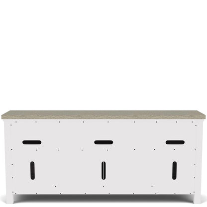 Riverside Furniture - Cora - Media Console - Cloud/Fog - 37240 view 5