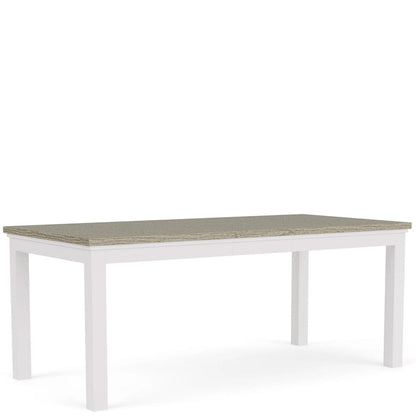 Riverside Furniture - Cora - Rect Leg Dining Table - Cloud/Fog - 37250 view 1