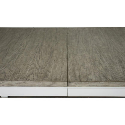 Riverside Furniture - Cora - Rect Leg Dining Table - Cloud/Fog - 37250 view 5