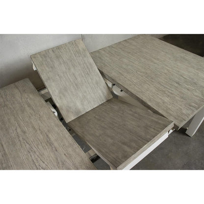 Riverside Furniture - Cora - Rect Leg Dining Table - Cloud/Fog - 37250 view 7