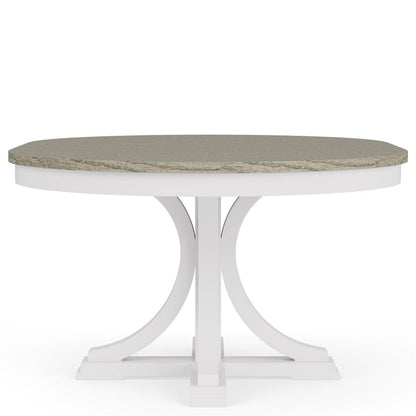 Riverside Furniture - Cora - Round Dining Table - Cloud/Fog view 1