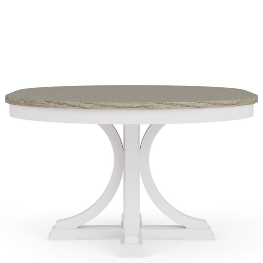 Riverside Furniture - Cora - Round Dining Table - Cloud/Fog view 1