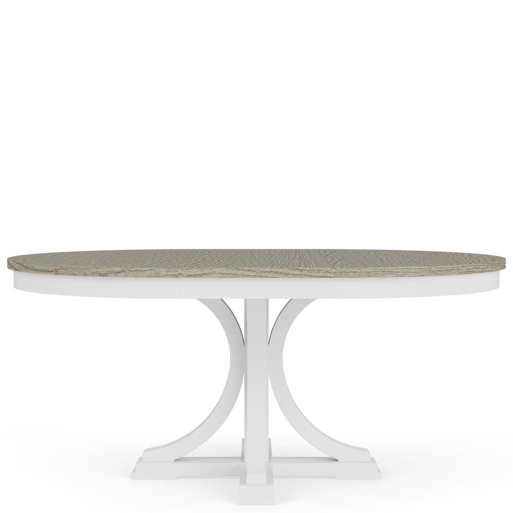 Riverside Furniture - Cora - Round Dining Table - Cloud/Fog view 2