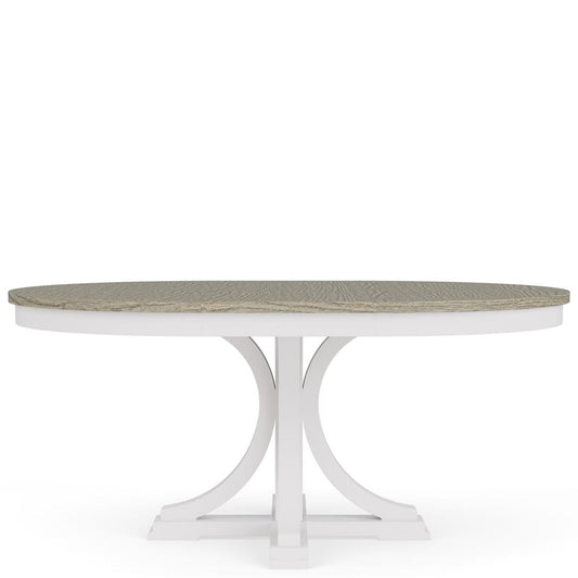 Riverside Furniture - Cora - Round Dining Table - Cloud/Fog view 2