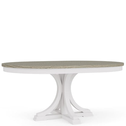 Riverside Furniture - Cora - Round Dining Table - Cloud/Fog view 3