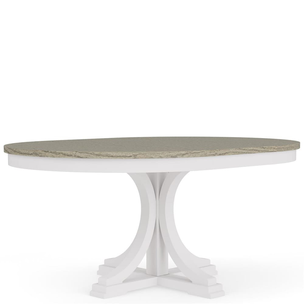 Riverside Furniture - Cora - Round Dining Table - Cloud/Fog view 4