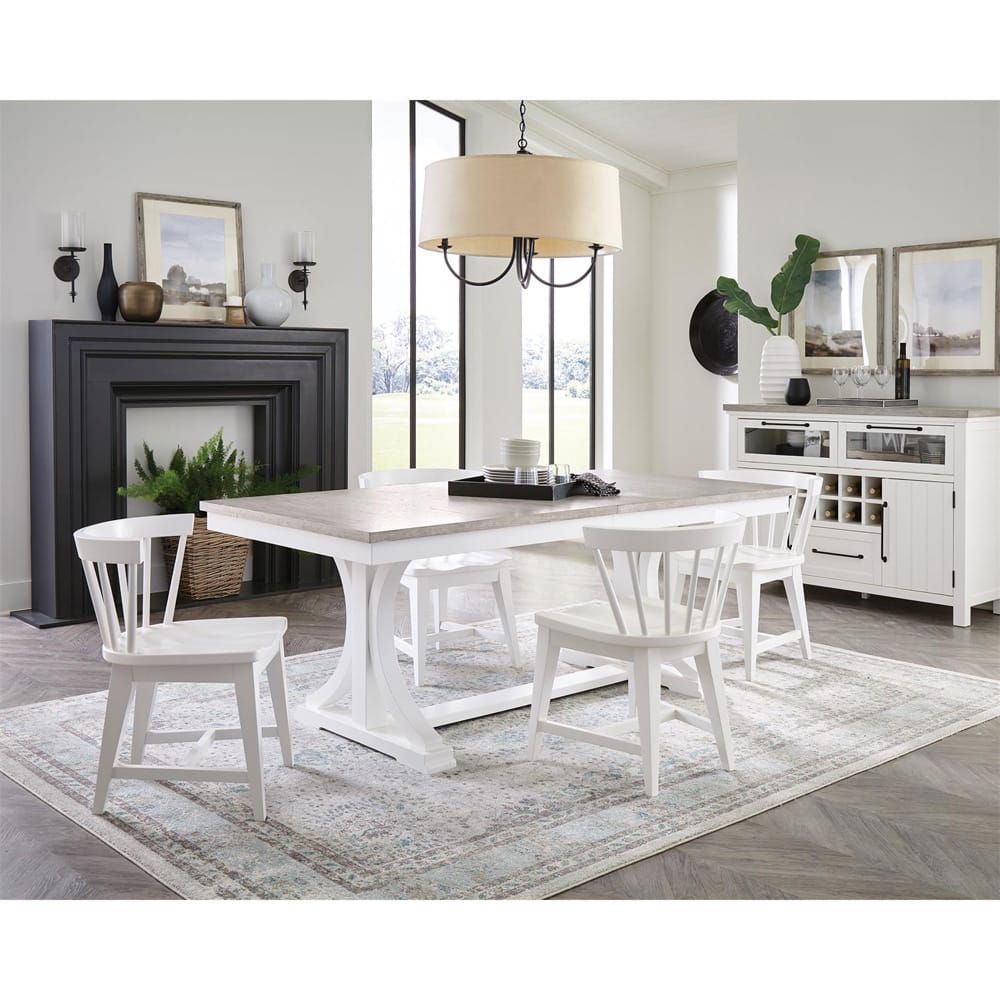 Riverside Furniture - Cora - Server - Cloud/Fog - 37256 view 9
