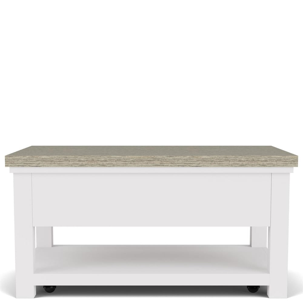 Riverside Furniture - Cora - Small Cocktail Table - Cloud/Fog - 37203 view 6
