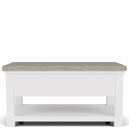 Riverside Furniture - Cora - Small Cocktail Table - Cloud/Fog - 37203 view 6