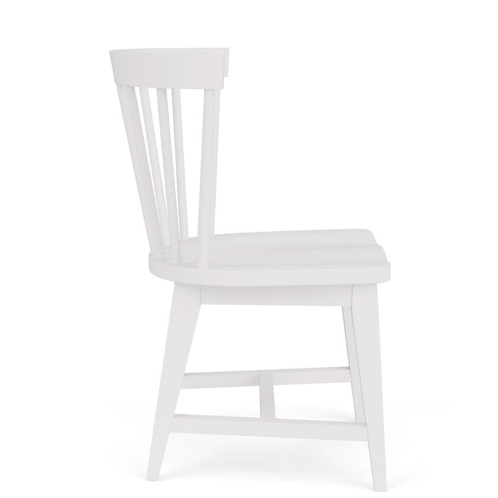 Riverside Furniture - Cora - Windsor Side Chair (Set of 2) - Cloud - 37255 view 4