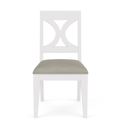 Riverside Furniture - Cora - X Back Side Chair - Cloud - 37220 view 2