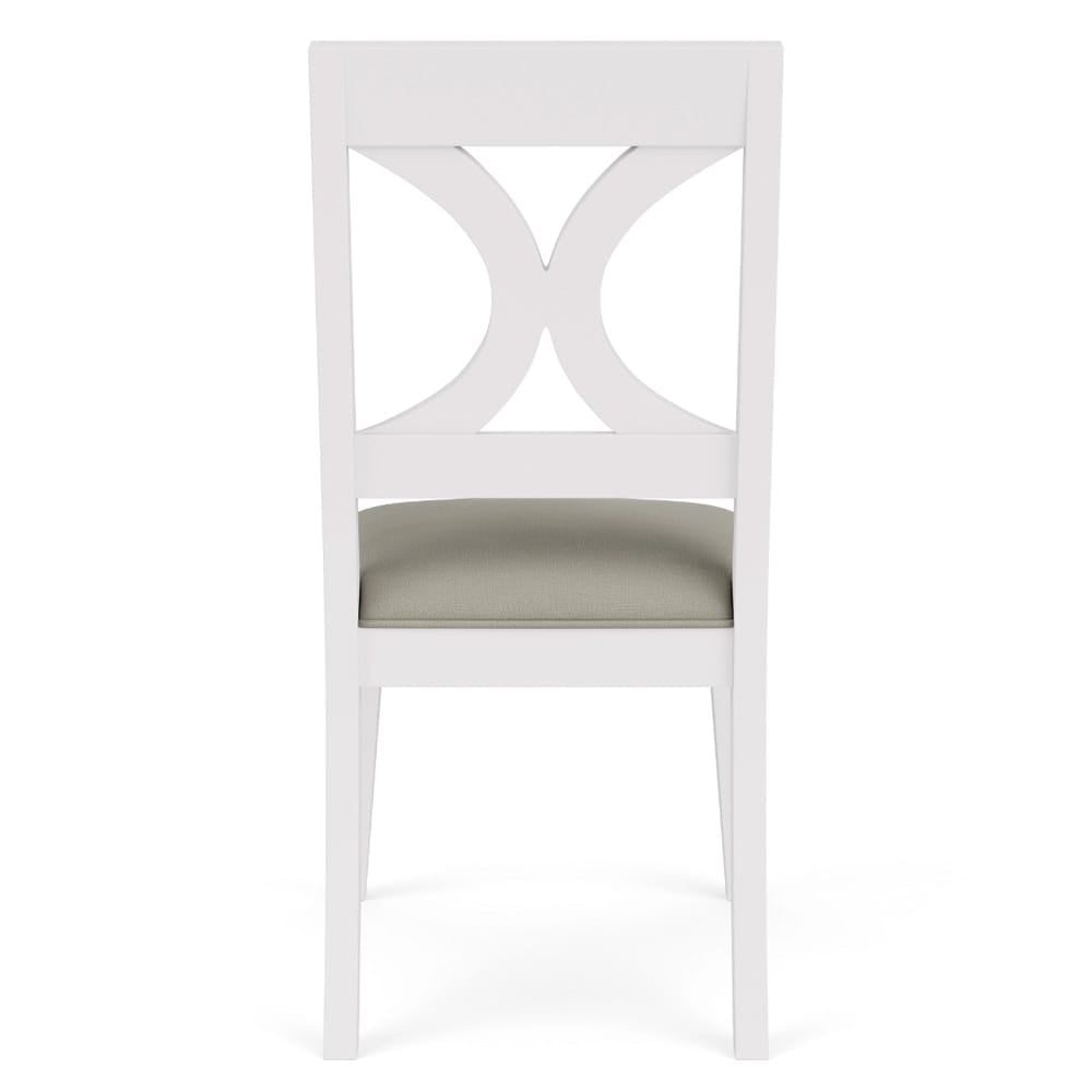 Riverside Furniture - Cora - X Back Side Chair - Cloud - 37220 view 5