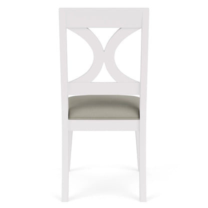 Riverside Furniture - Cora - X Back Side Chair - Cloud - 37220 view 5