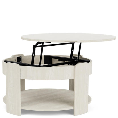 Riverside Furniture - Eliza - 34in Lift Lid Cocktal Tbl - Champagne - 34901 view 4