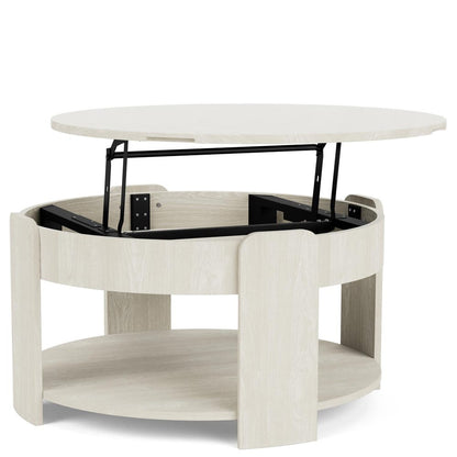 Riverside Furniture - Eliza - 34in Lift Lid Cocktal Tbl - Champagne - 34901 view 5