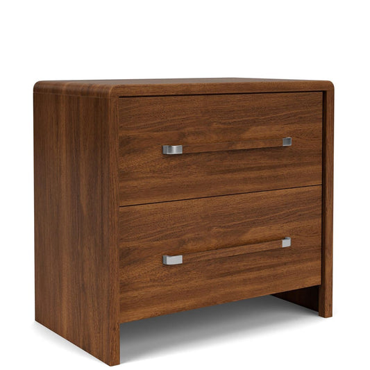 Riverside Furniture - Elsie - 2 Drawer Nightstand - Classic Walnut - 83768 view 1